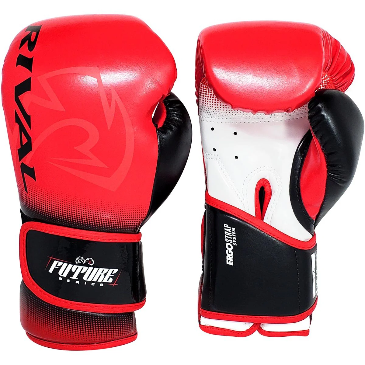 Rival Boxing Youth RB-FTR1 Future Bag Gloves - Red/Black/White - Image 2