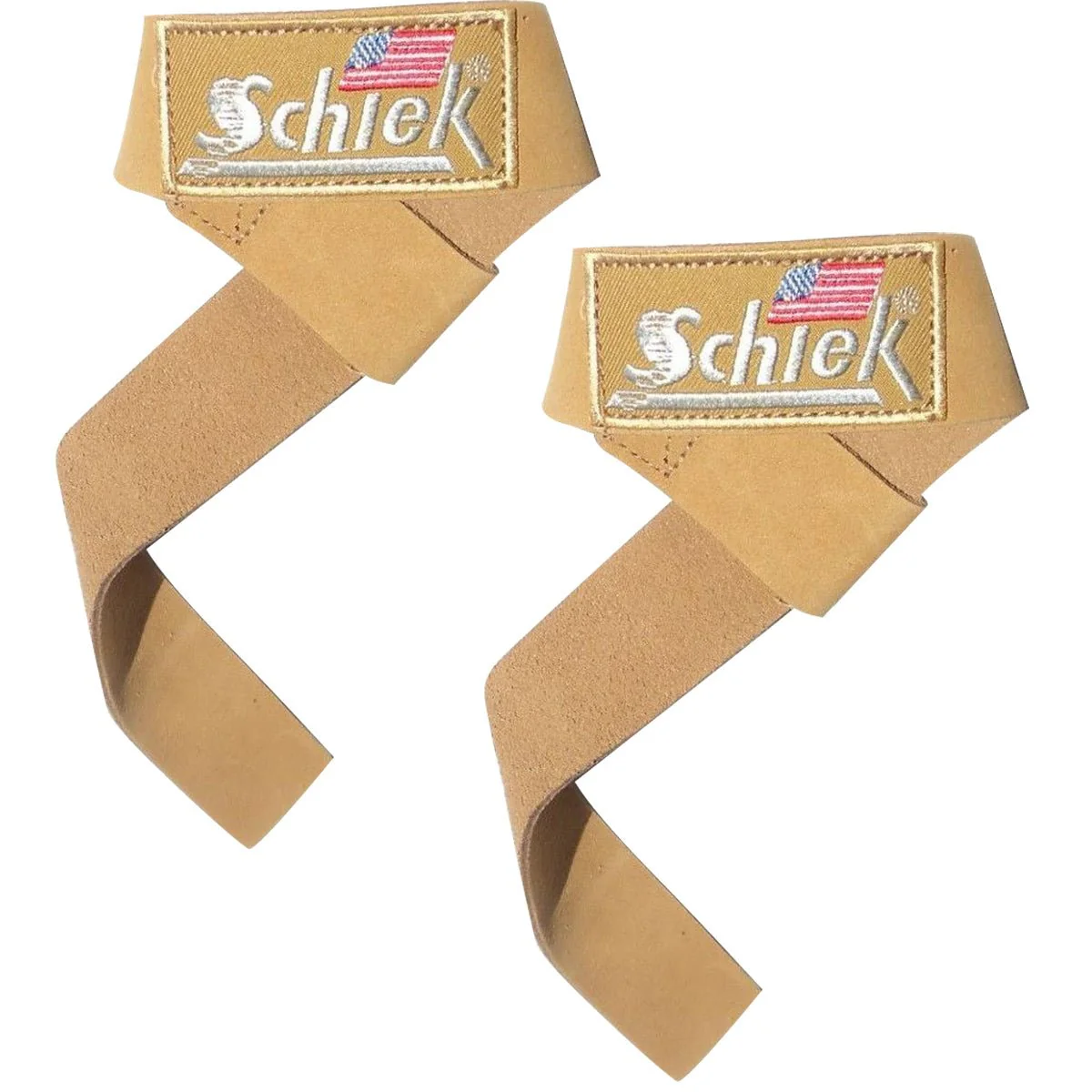 Schiek Sports Model 1000-LLS 21" Leather Lifting Straps