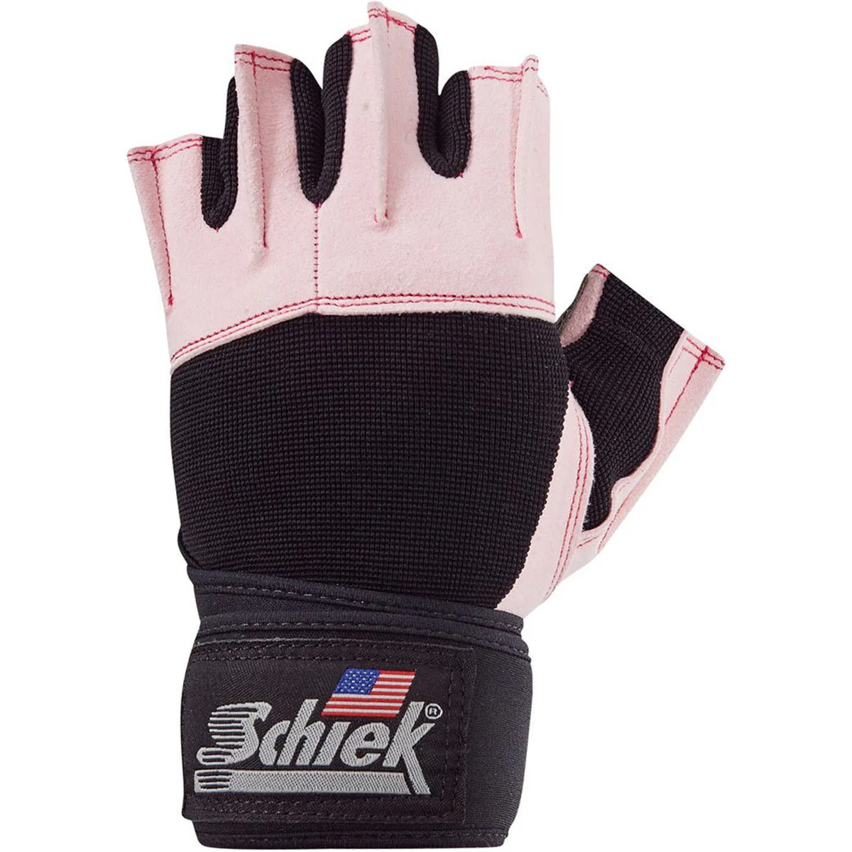 Schiek Sports Women's Model 520 Platinum Series Weight Lifting Gloves - Pink - Image 4