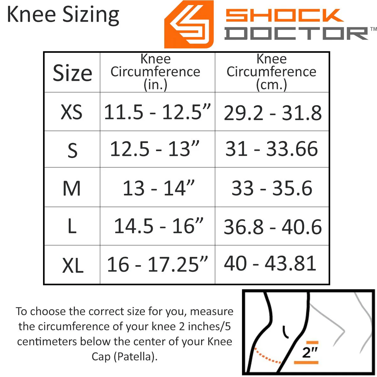 Shock Doctor ICE Recovery Compression Knee Wrap - Black - Image 4