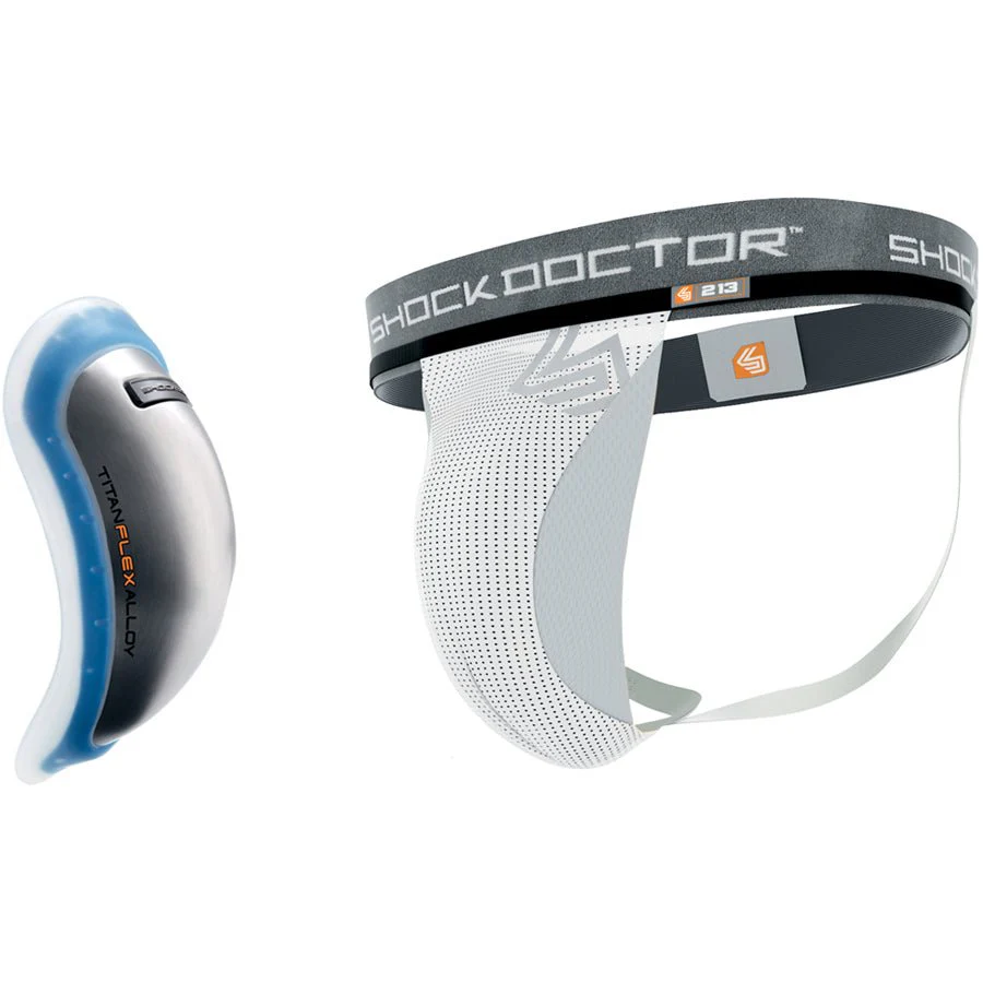 Shock Doctor Supporter with Titan Alloy Flex Cup