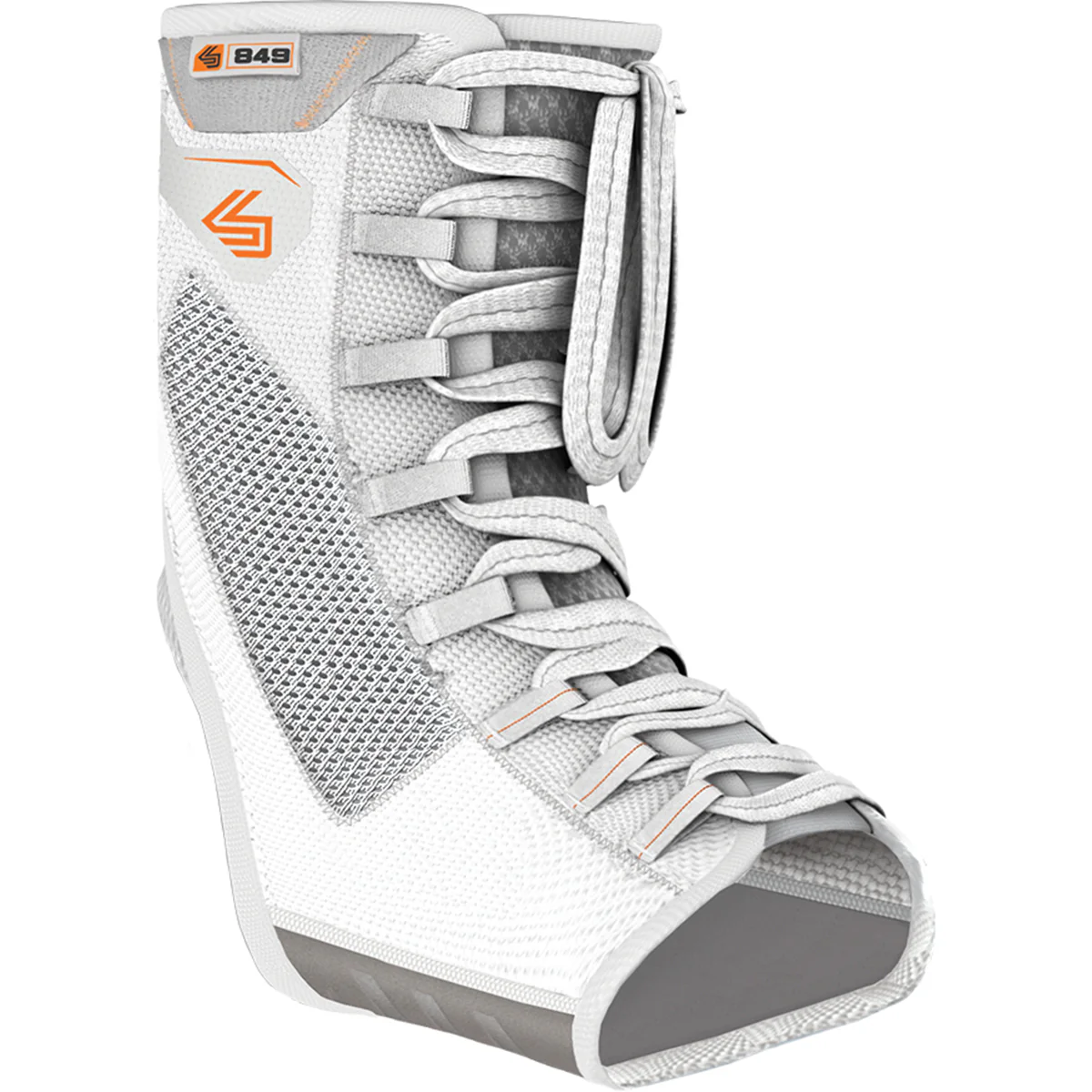 Shock Doctor Ultra Gel Lace Ankle Support - White