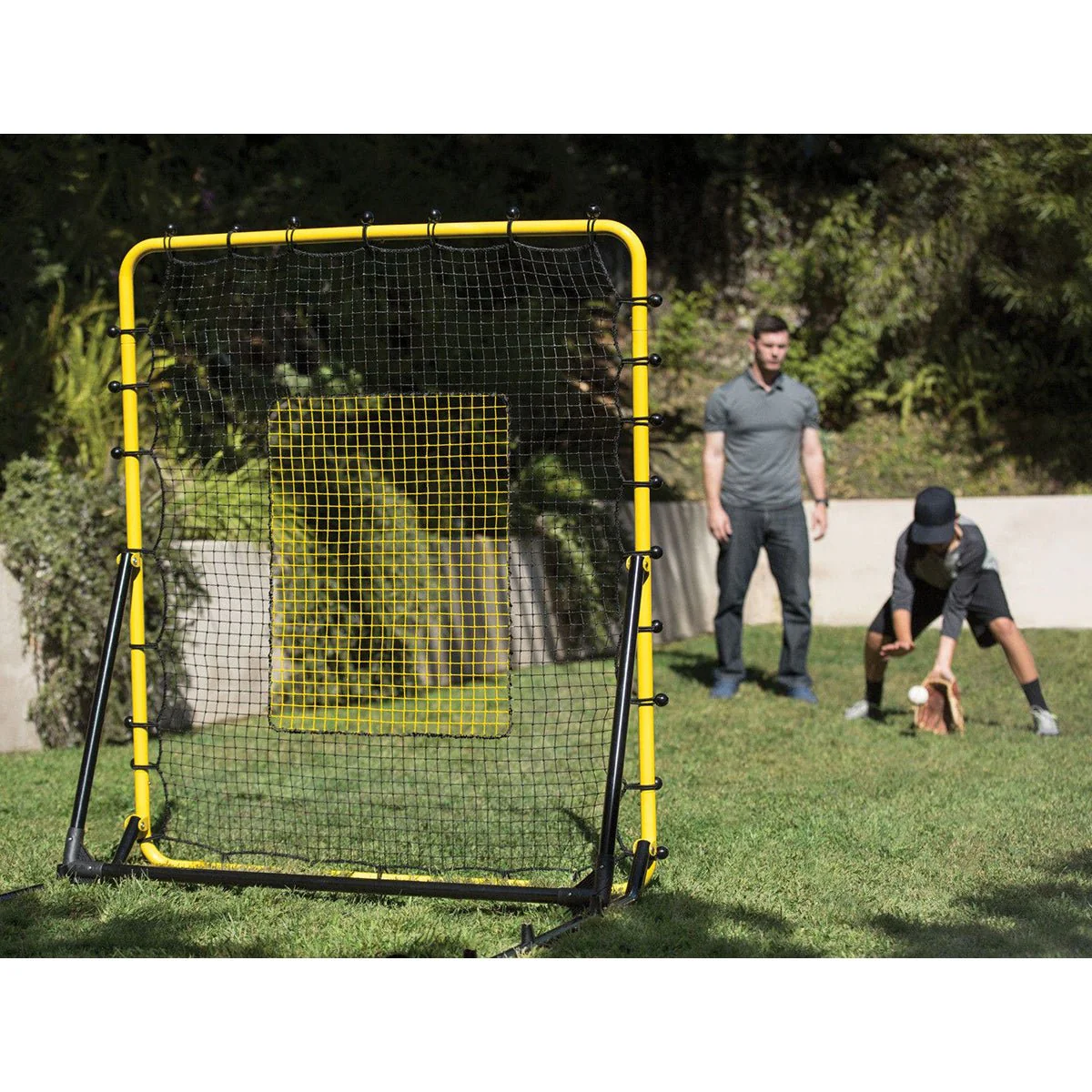 SKLZ Baseball Fielding Trainer Net - Yellow/Black - Image 4