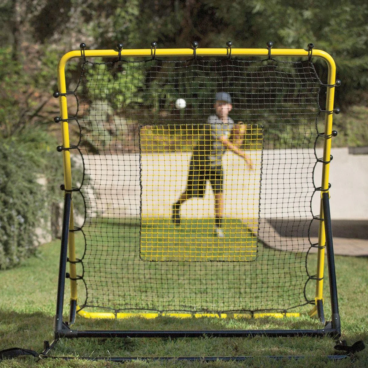 SKLZ Baseball Fielding Trainer Net - Yellow/Black - Image 5