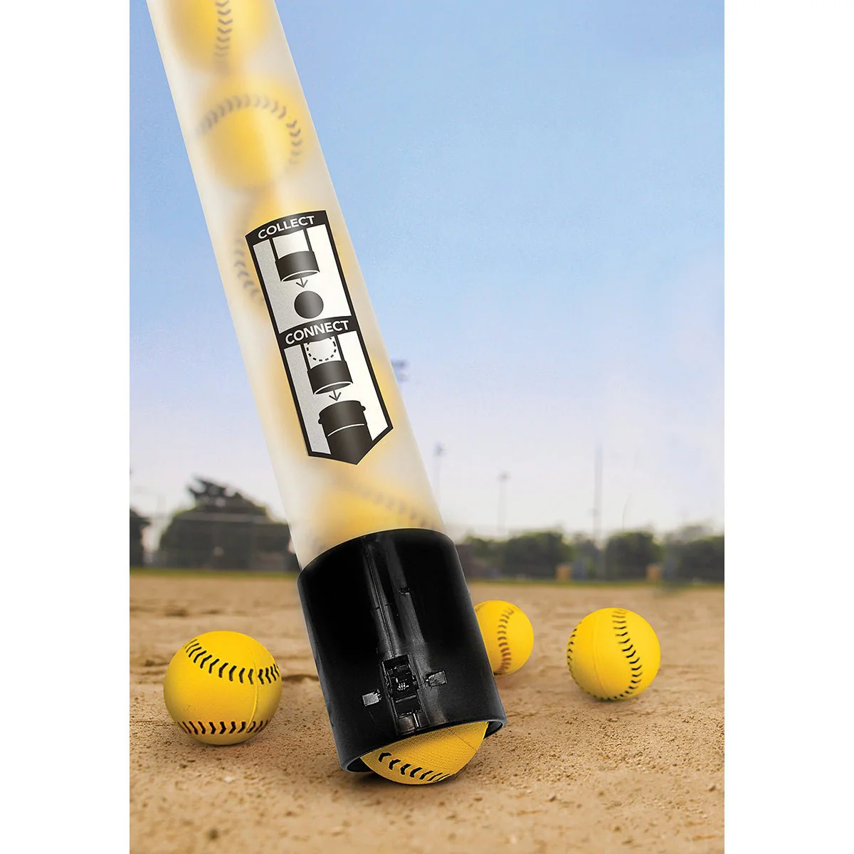 SKLZ Bolt Balls Soft Micro Training Balls - 12 Pack - Yellow - Image 3