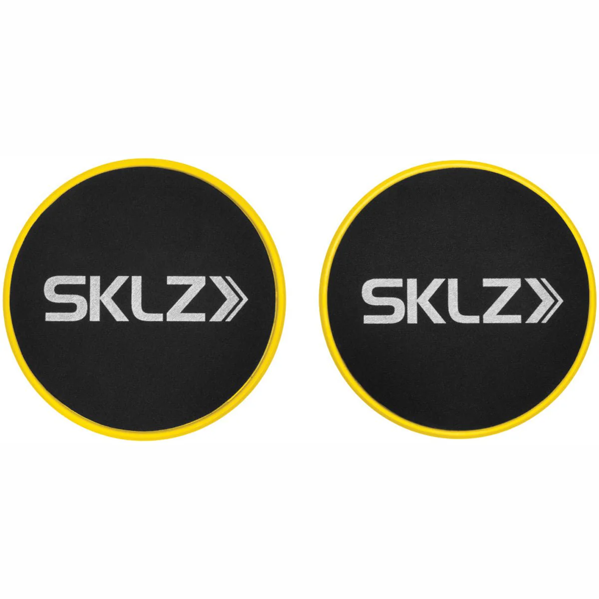 SKLZ Functional Core Stability Exercise Sliders - Black/Yellow - Image 3