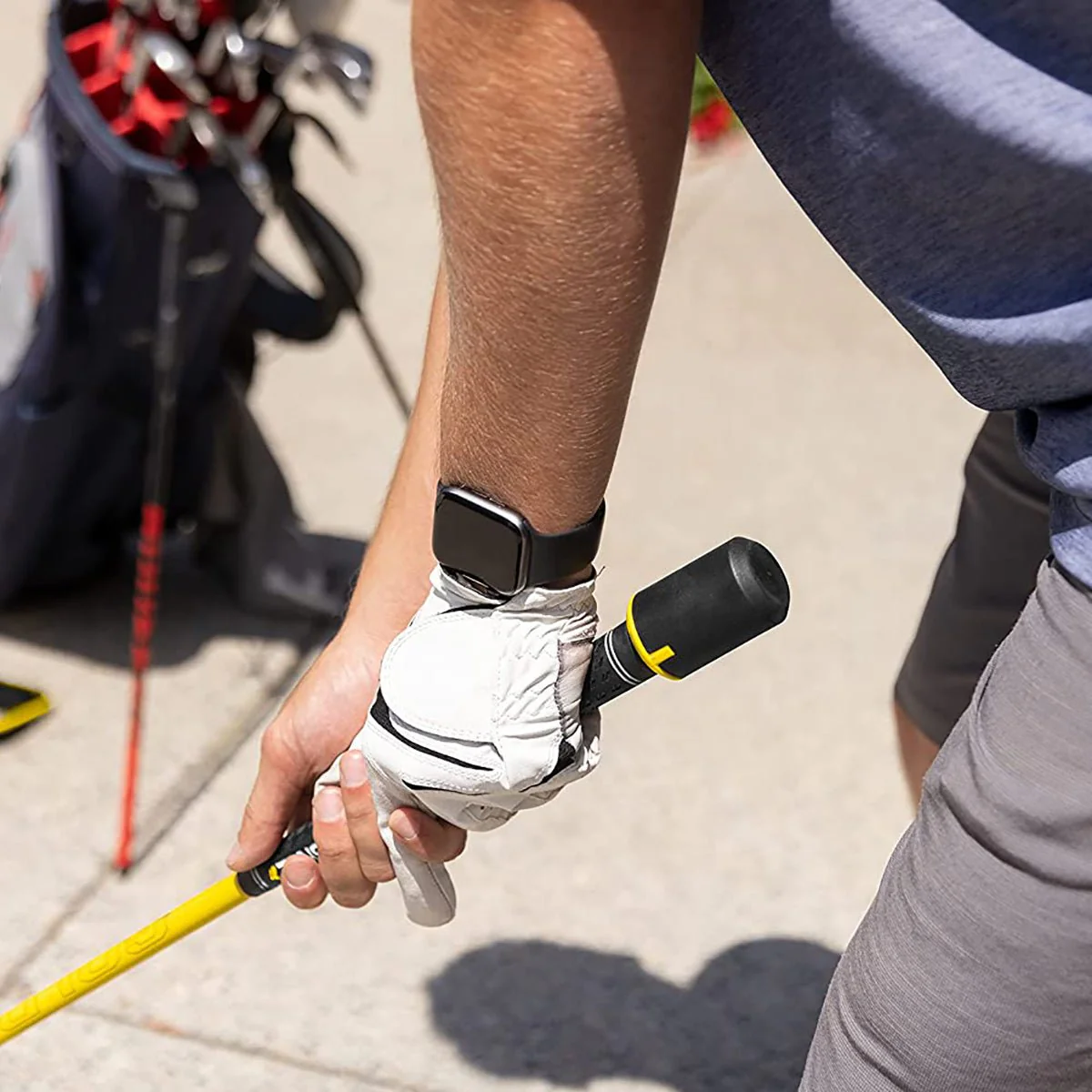 SKLZ Gold Drive Golf Training Tool - Black/Yellow - Image 5
