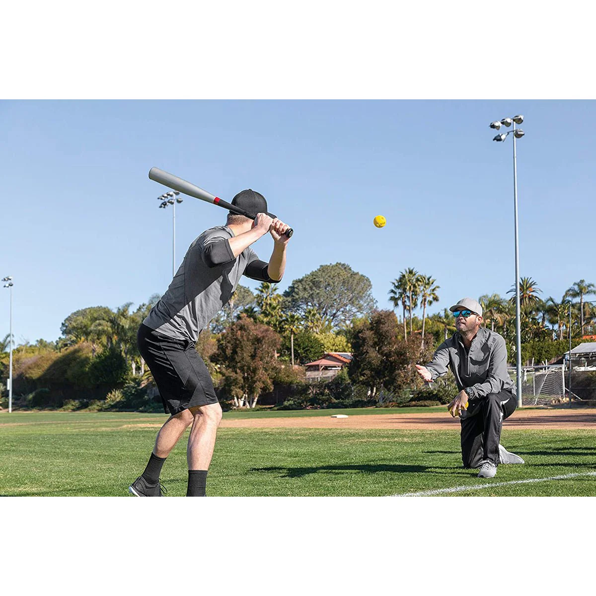 SKLZ Premium Impact Practice Baseballs 6-Pack - Yellow - Image 2