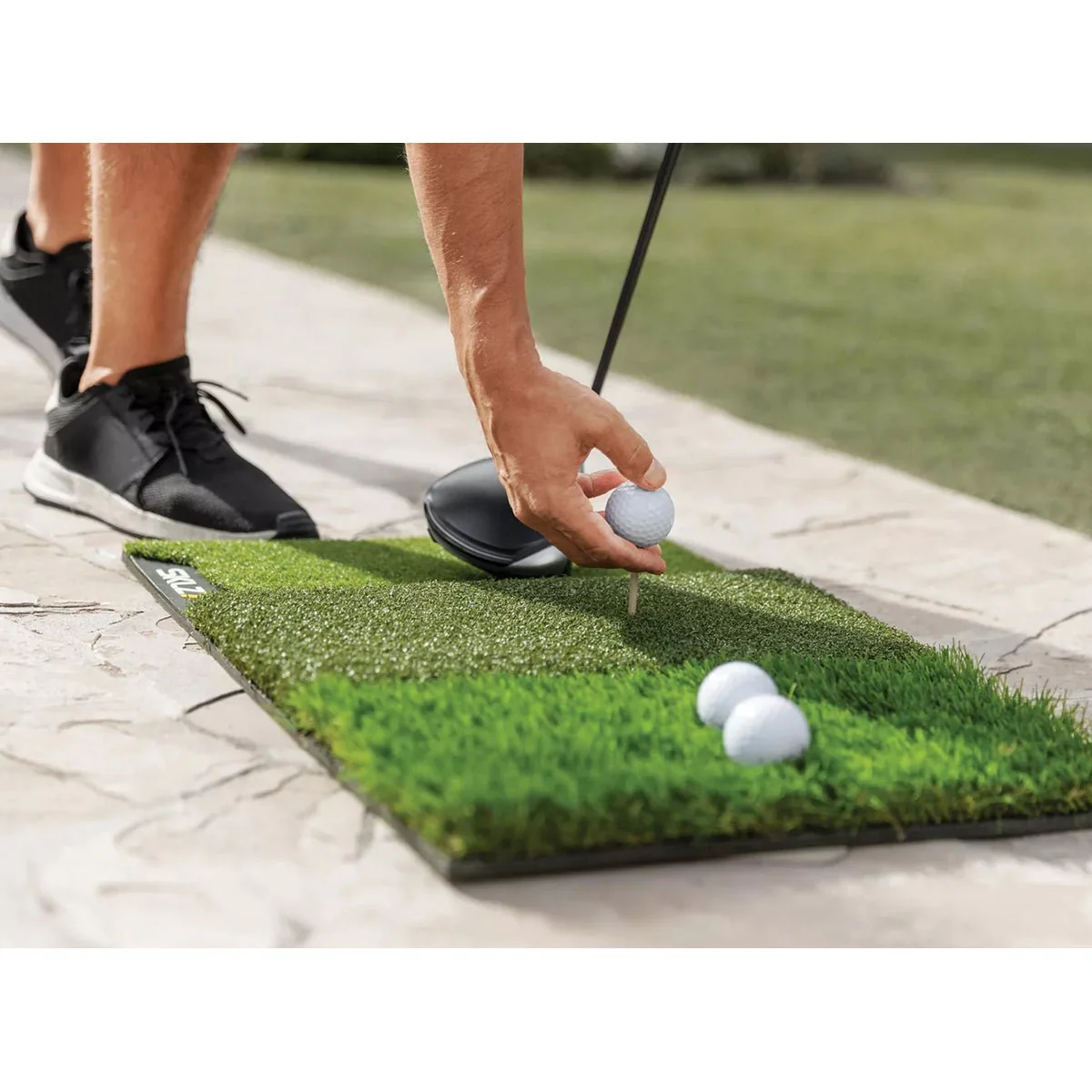 SKLZ Pure Practice 3-Surface Training Golf Mat - Image 3