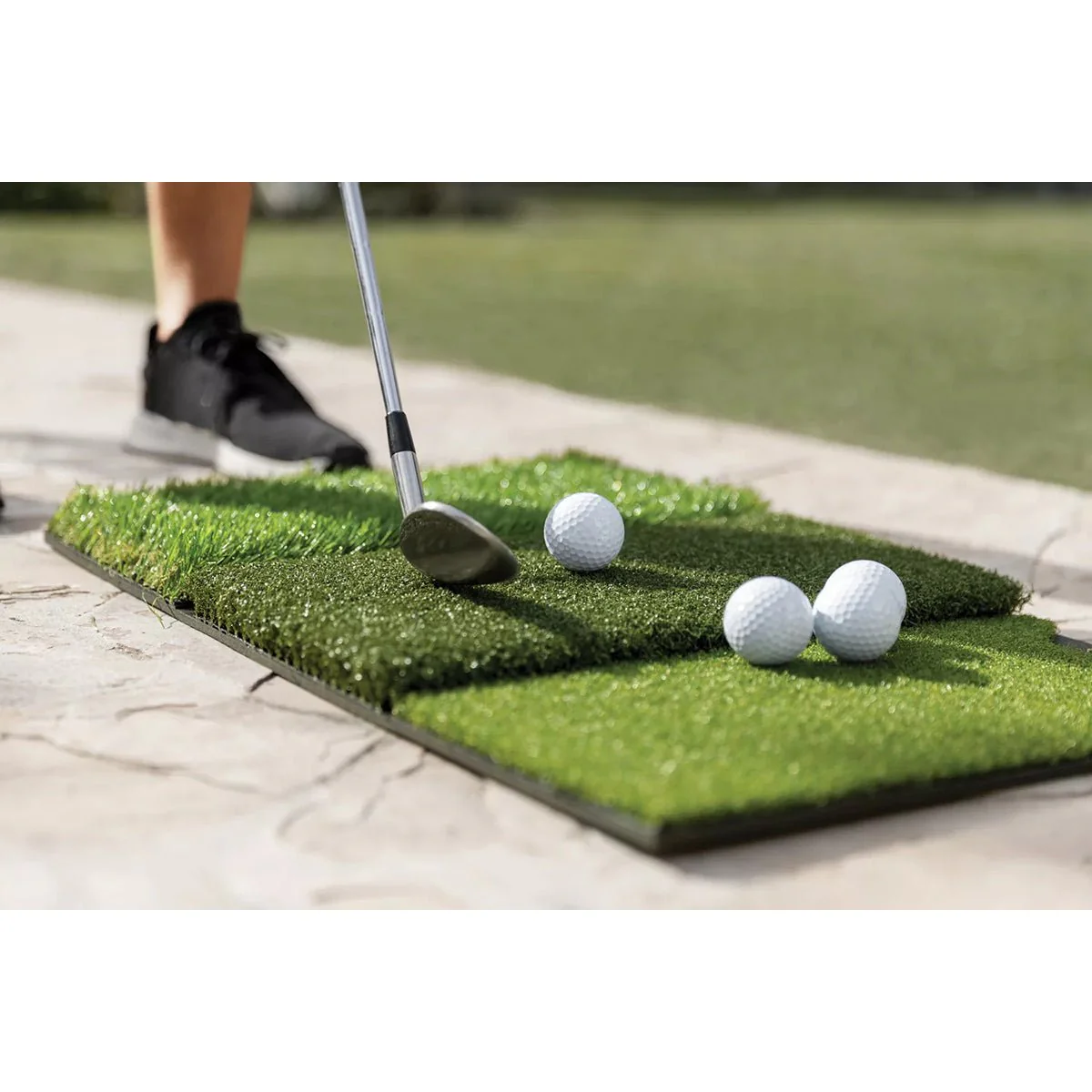 SKLZ Pure Practice 3-Surface Training Golf Mat - Image 4