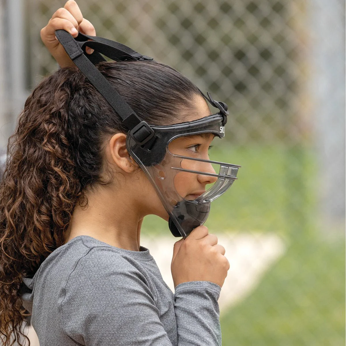 SKLZ Youth Baseball and Softball Field Shield - S/M - Clear/Black - Image 4