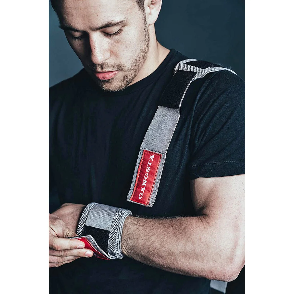 Sling Shot Gangsta Flex Wrist Wraps by Mark Bell - Image 4
