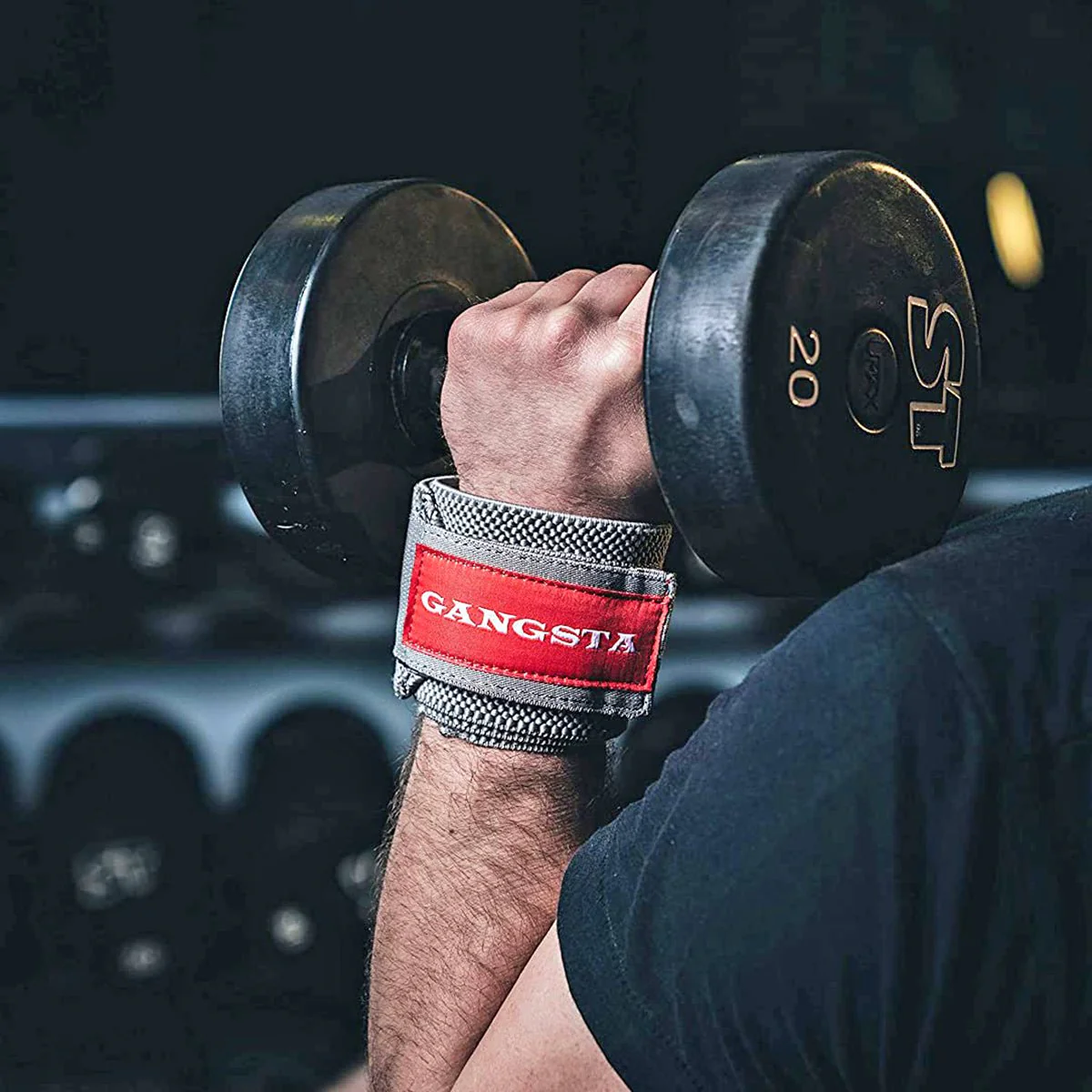 Sling Shot Gangsta Flex Wrist Wraps by Mark Bell - Image 5
