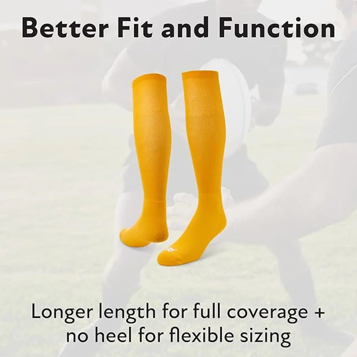 Sof Sole All Sport Over-The-Calf Team Athletic Performance Socks, Navy - Image 3