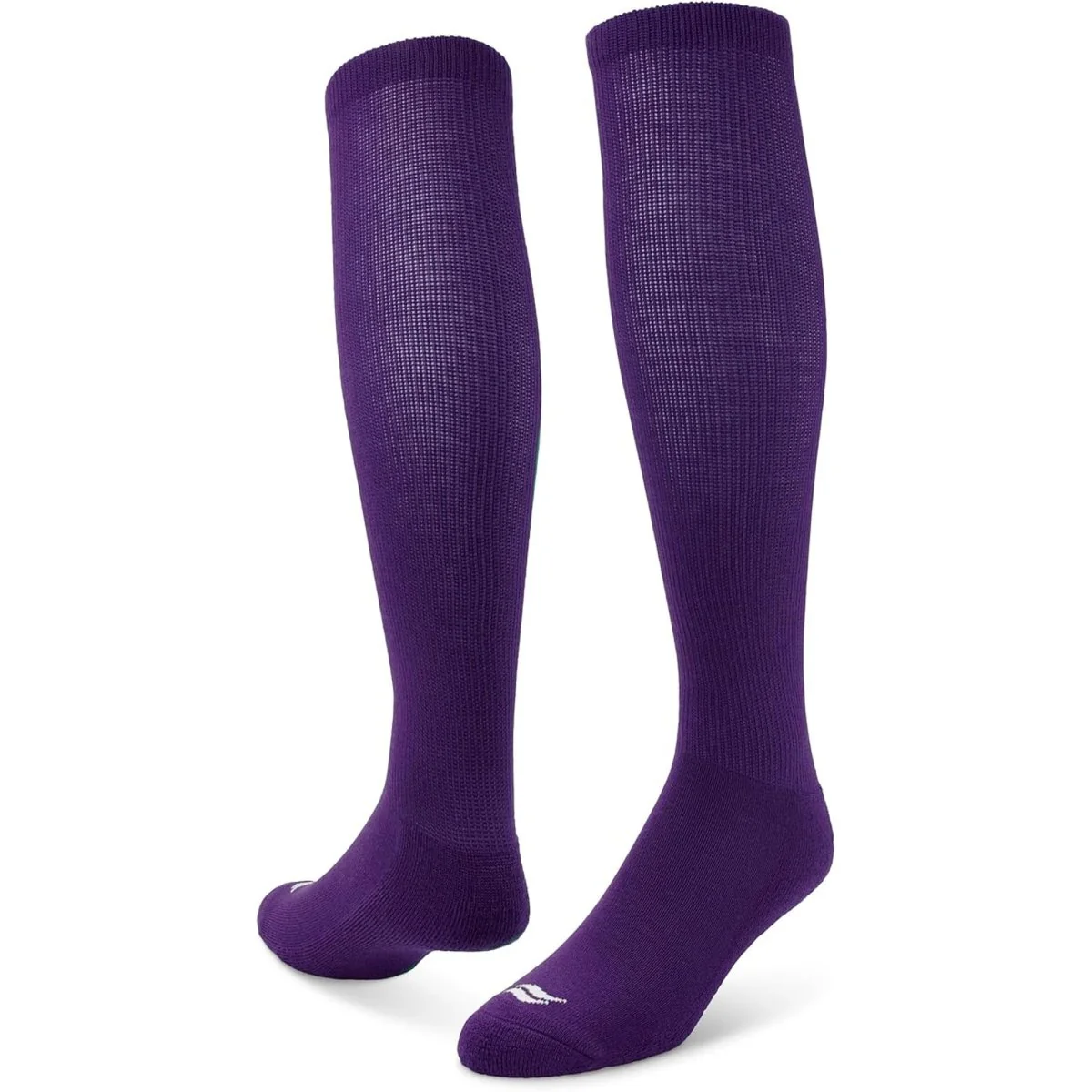 Sof Sole All Sport Over-The-Calf Team Athletic Performance Socks, Purple, Small 13-14Y, 2 Pair