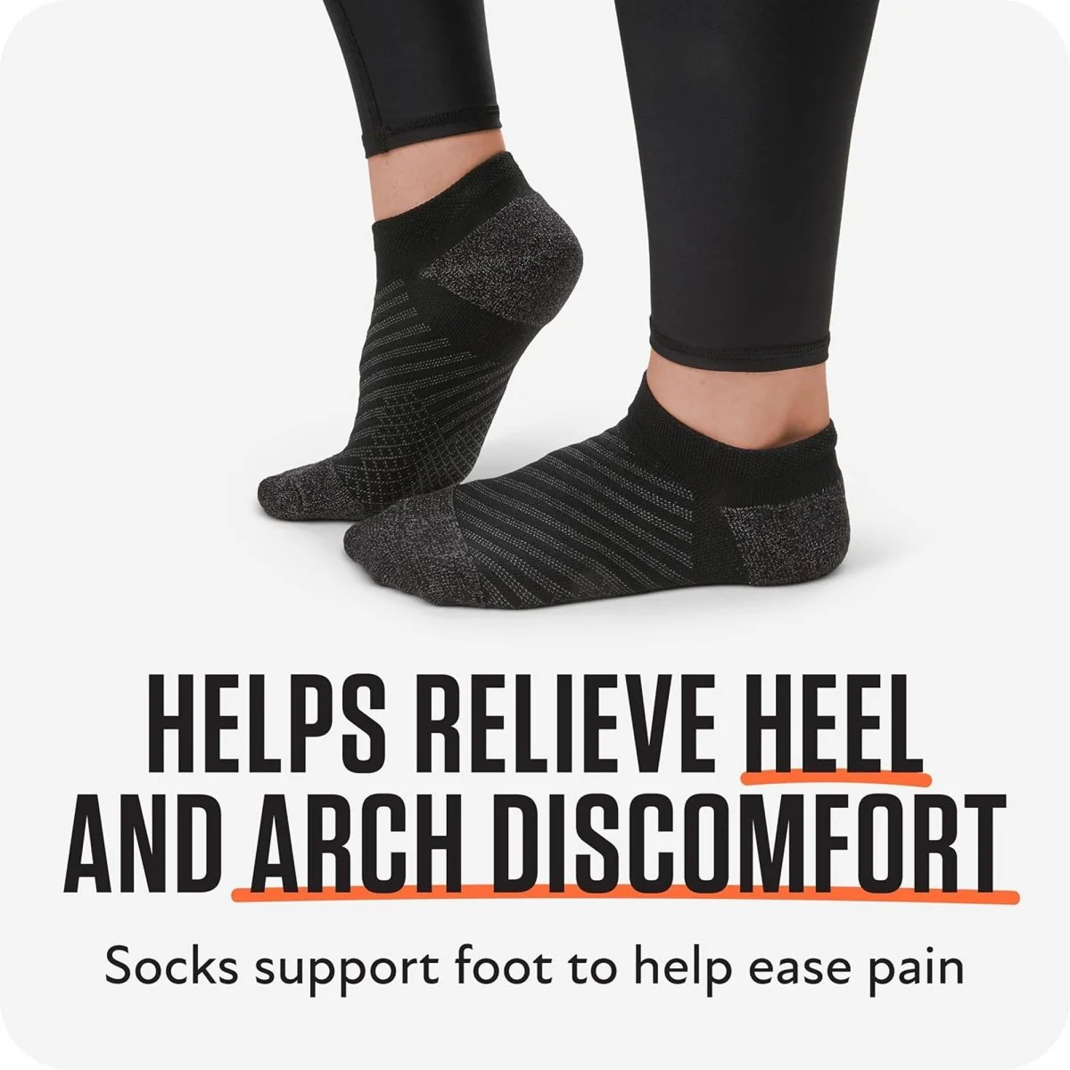 Sof Sole No Show Plantar Fascia Sock - Image 3