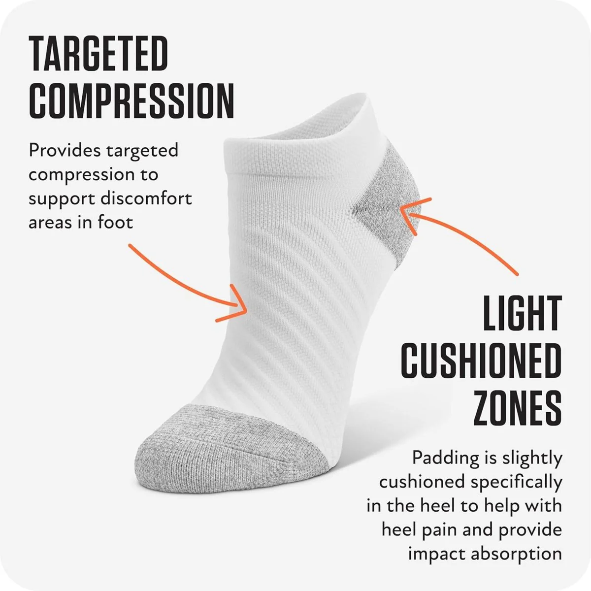 Sof Sole No Show Plantar Fascia Sock - Image 7
