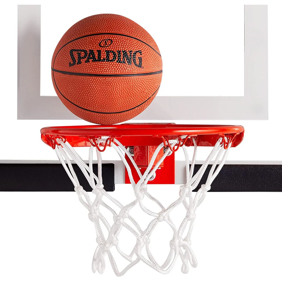 Spalding 180 Breakaway Over-The-Door Mini Basketball Hoop - Image 3