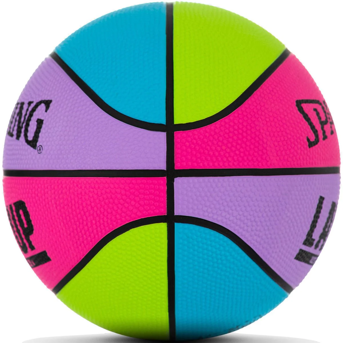 Spalding 22" Lay-Up Mini Rubber Outdoor Basketball - Image 13