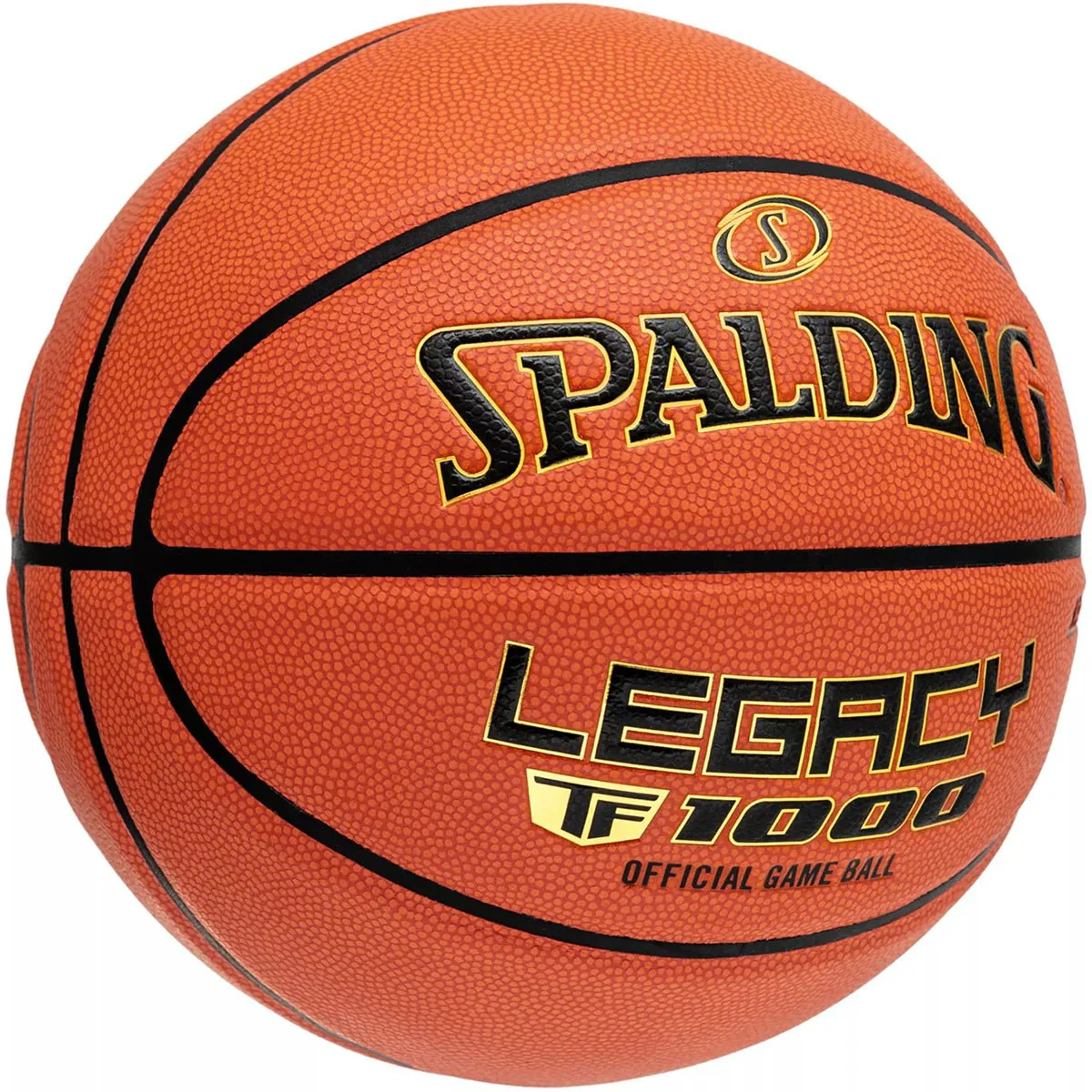 Spalding Legacy Indoor Game Basketball - Orange - Image 2
