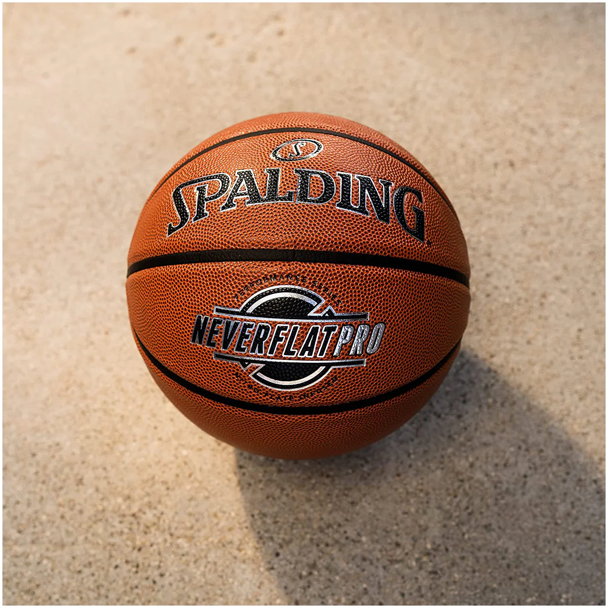 Spalding NeverFlat Pro Indoor/Outdoor Basketball - Image 6