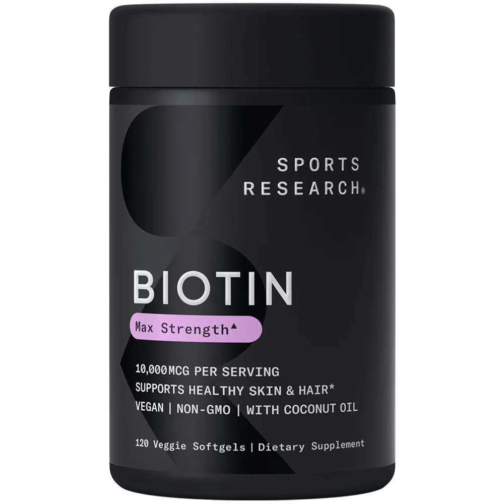 Sports Research Biotin Dietary Supplement