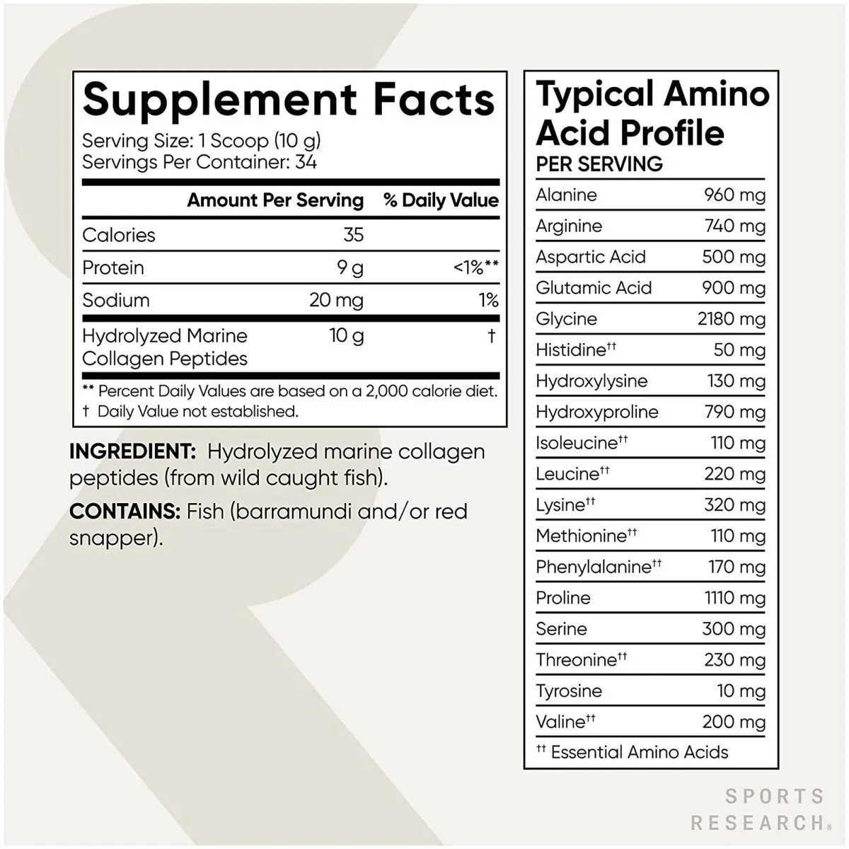 Sports Research Marine Collagen - Image 3