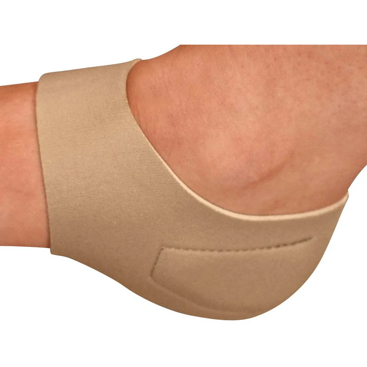 Steady Step Heel Hugger Therapeutic Stabilizer with Polar Ice Gel Pads - Beige