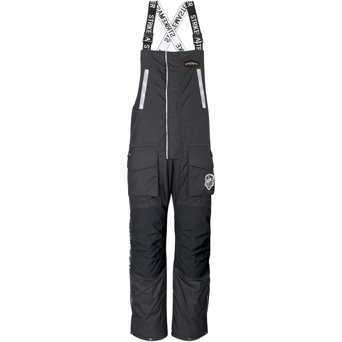 StrikeMaster Pro Fishing Bibs - Black Ice