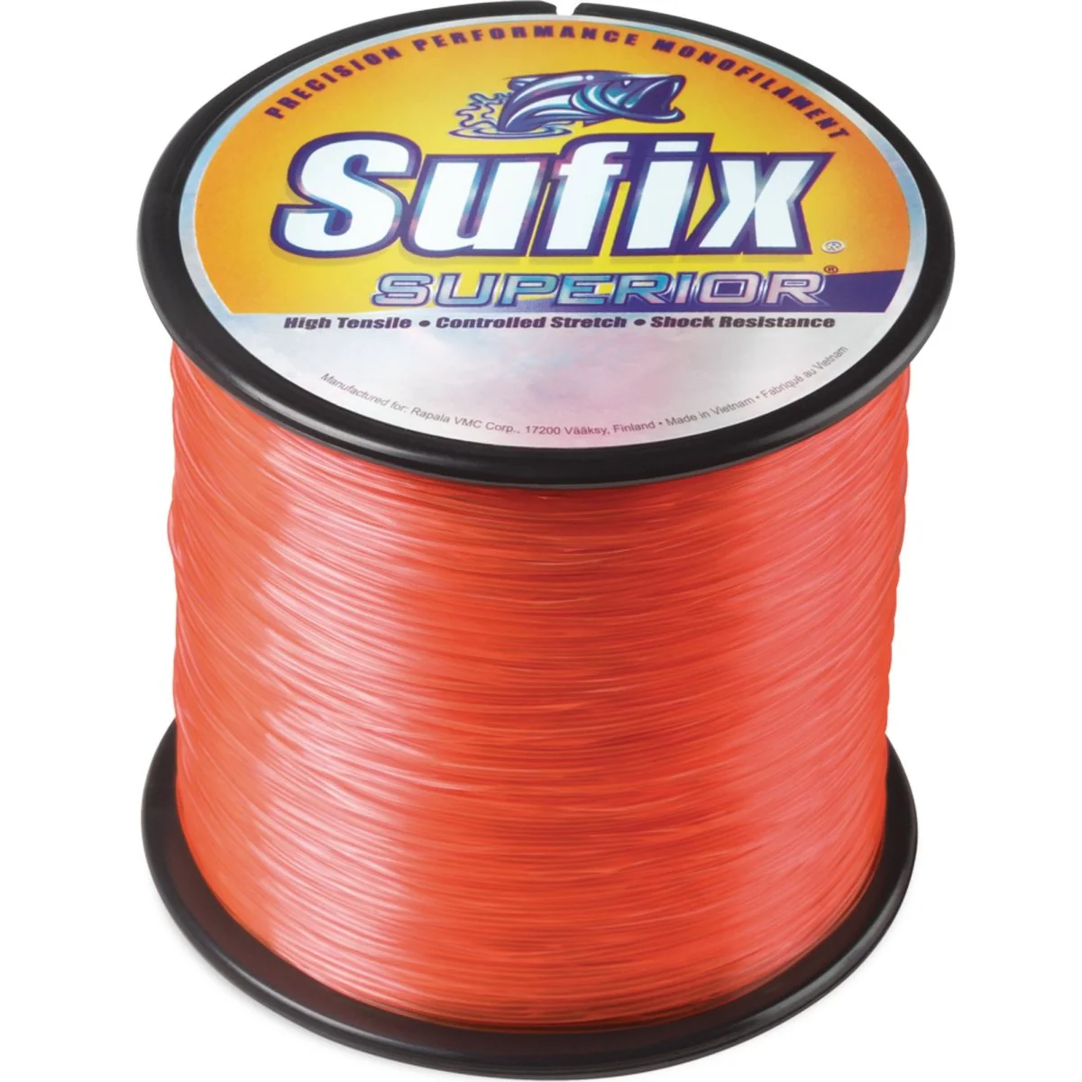 Sufix Superior Monofilament Fishing Line - Neon Fire - Image 2
