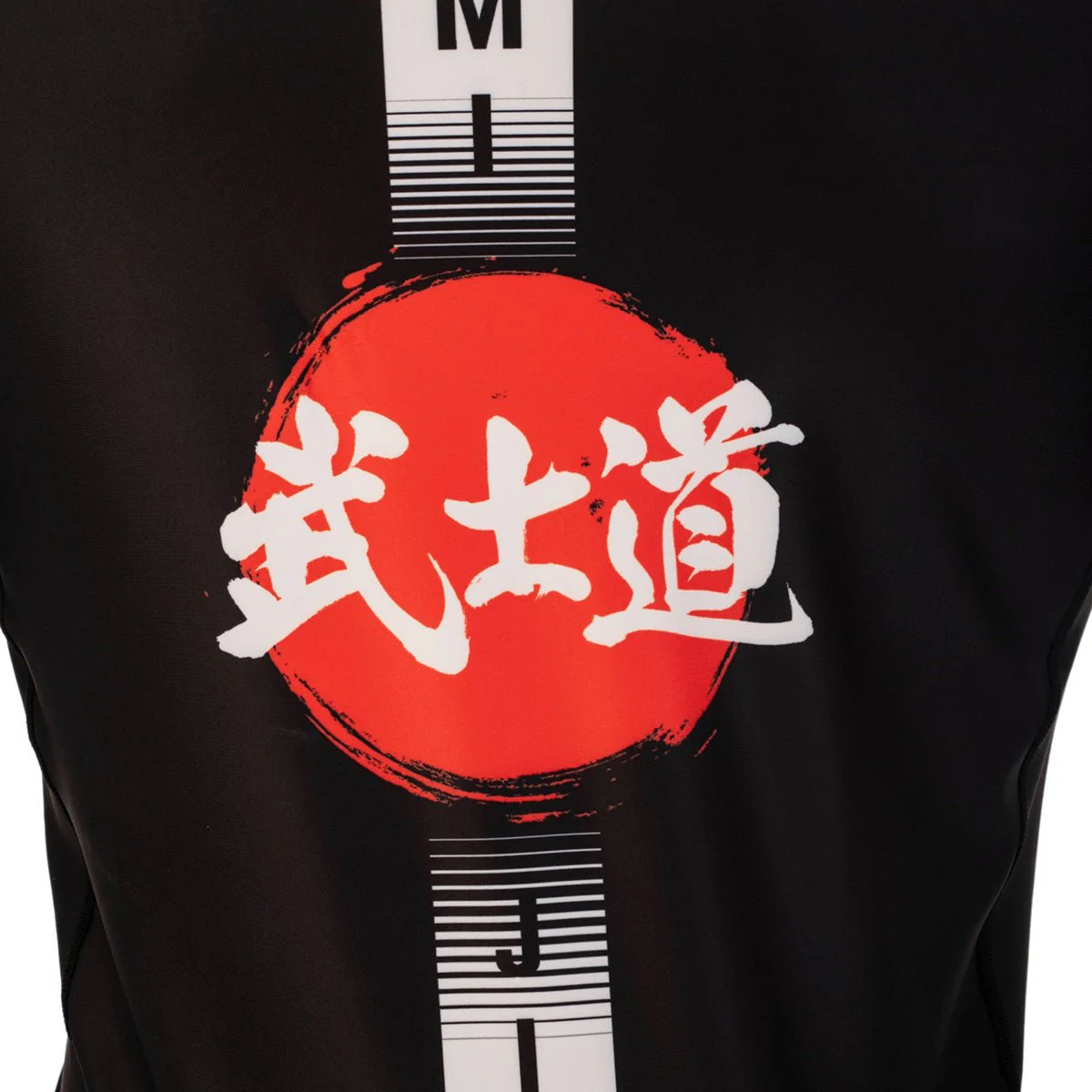 Tatami Fightwear Bushido Short Sleeve Rashguard - Black - Image 5