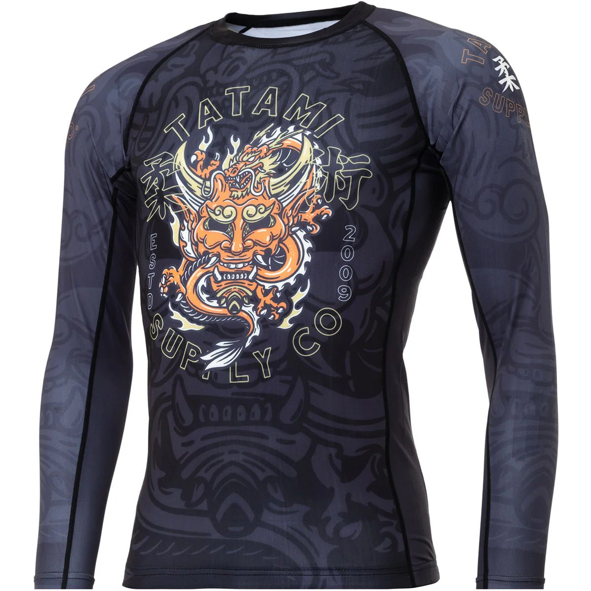 Tatami Fightwear Devil's Game Eco Tech Recycled Long Sleeve Rashguard - Image 3