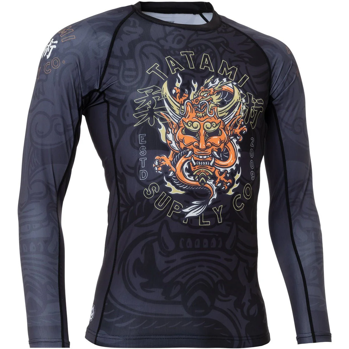 Tatami Fightwear Devil's Game Eco Tech Recycled Long Sleeve Rashguard - Image 4