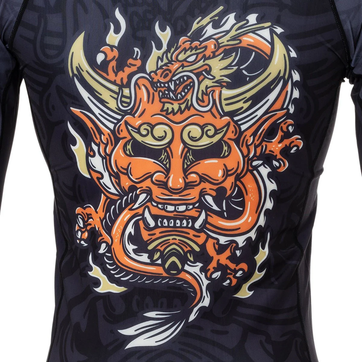 Tatami Fightwear Devil's Game Eco Tech Recycled Long Sleeve Rashguard - Image 5