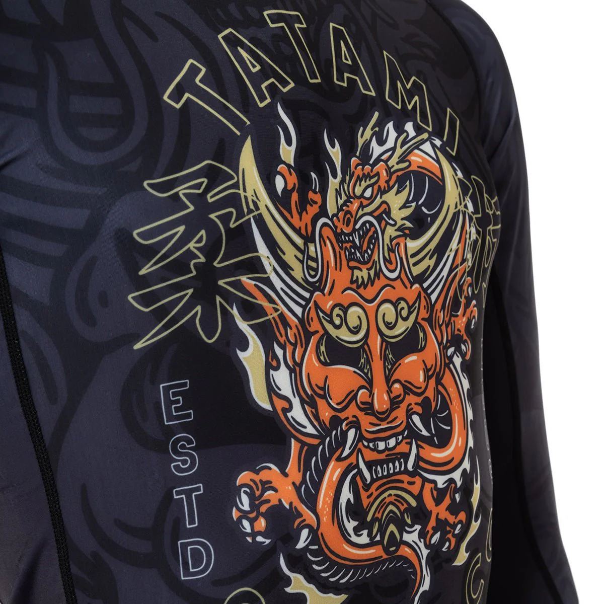 Tatami Fightwear Devil's Game Eco Tech Recycled Long Sleeve Rashguard - Image 8