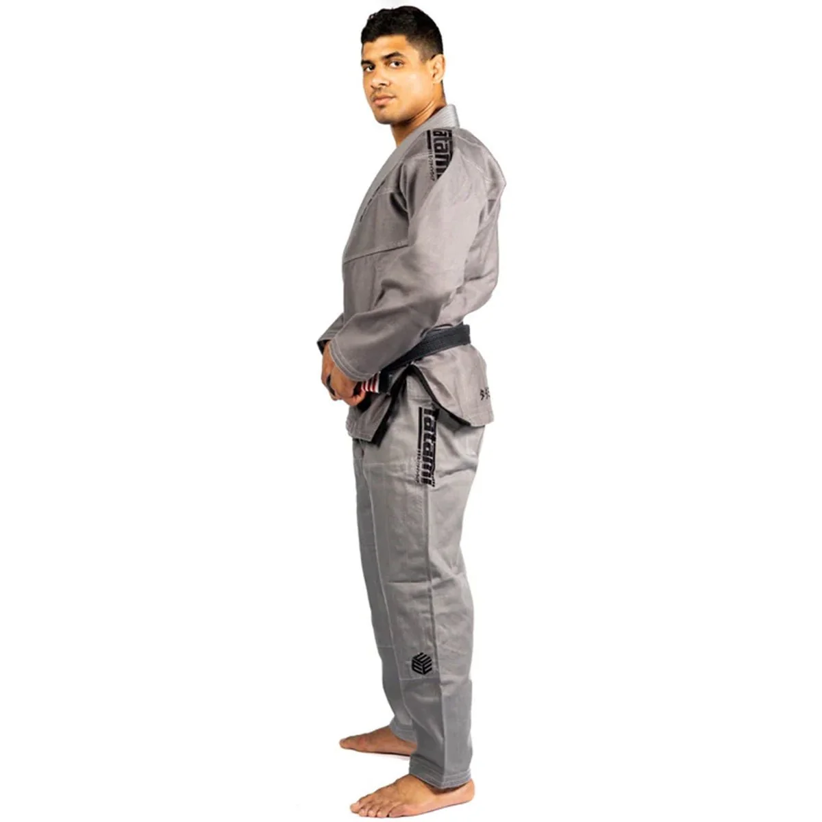 Tatami Fightwear Estilo Black Label BJJ Gi - Black/Gray - Image 11