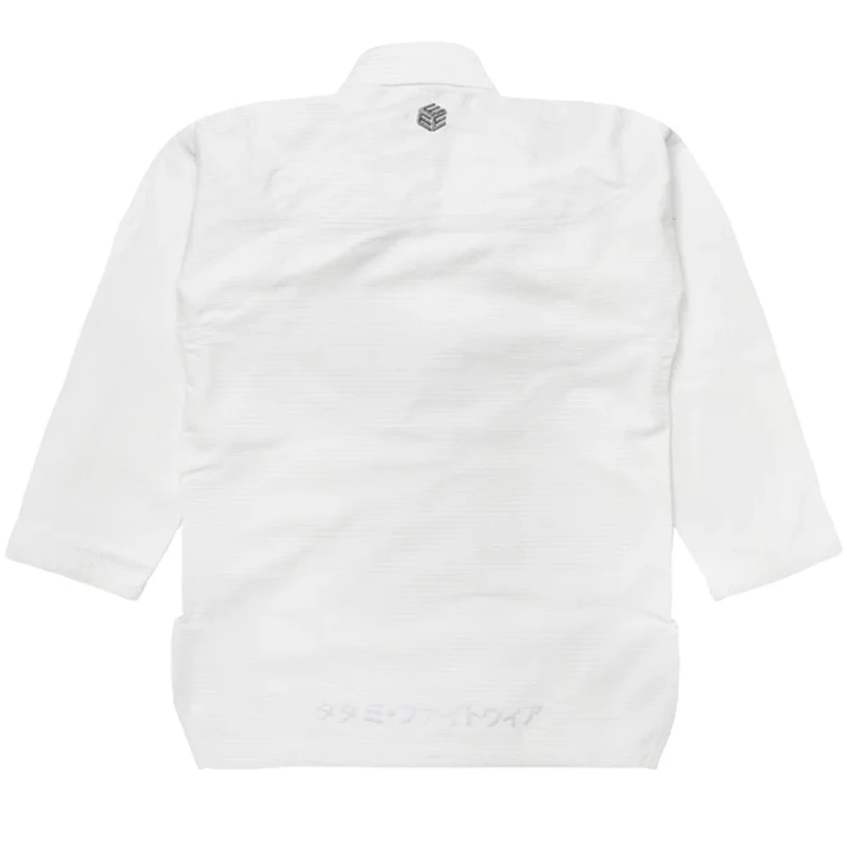 Tatami Fightwear Estilo Black Label BJJ Gi - Gray/White - Image 5