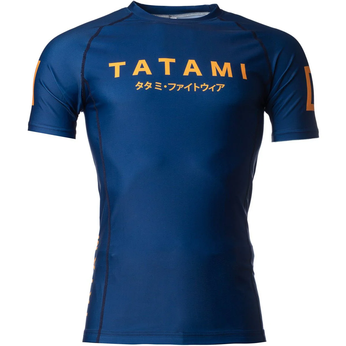 Tatami Fightwear Katakana Short Sleeve Rashguard - Navy