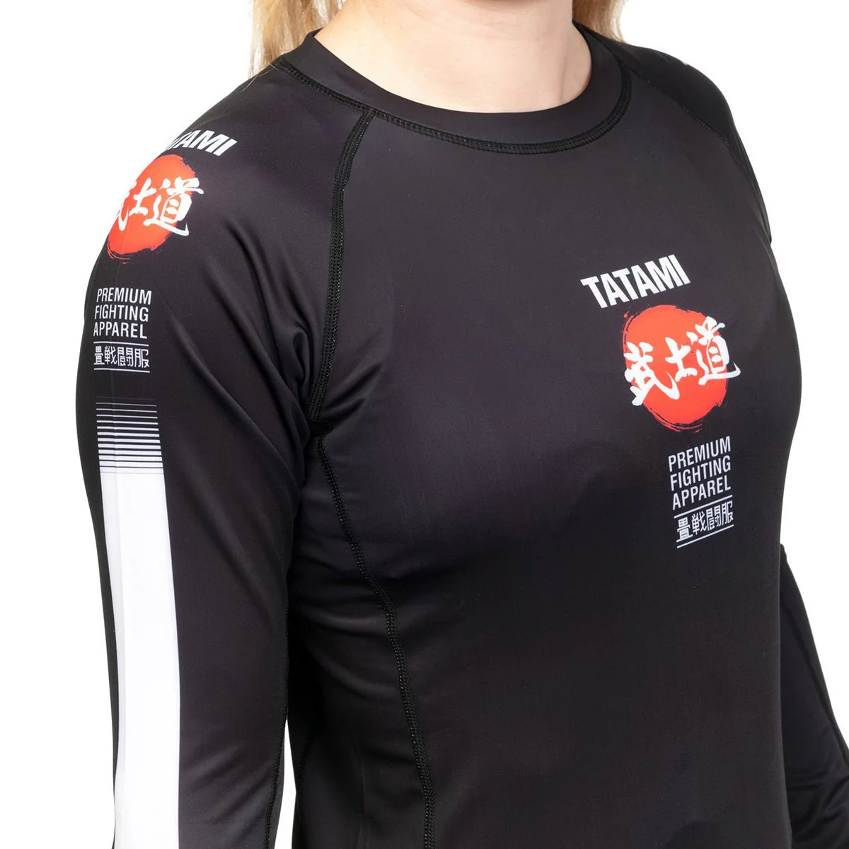 Tatami Fightwear Women's Bushido Long Sleeve Rashguard - Black - Image 5