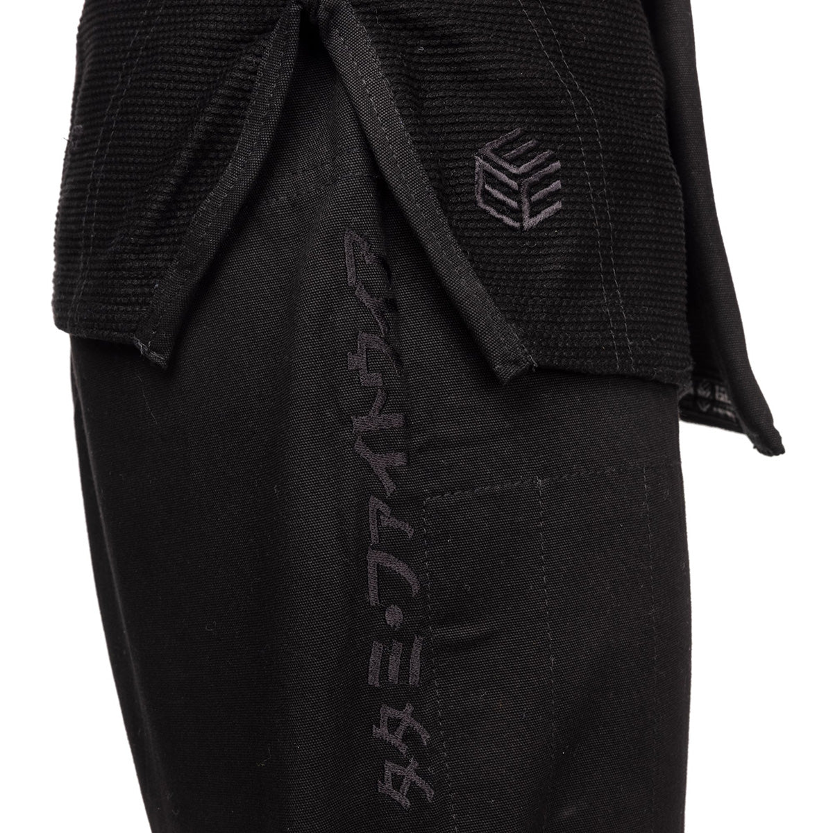 Tatami Fightwear Women's Estilo Black Label BJJ Gi - Black/Black - Image 7