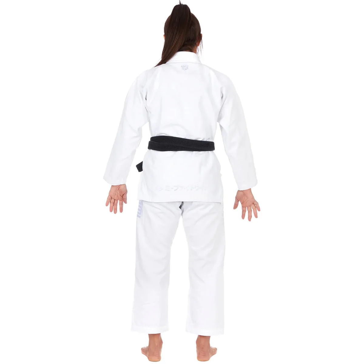 Tatami Fightwear Women's Estilo Black Label BJJ Gi - White/White - Image 5