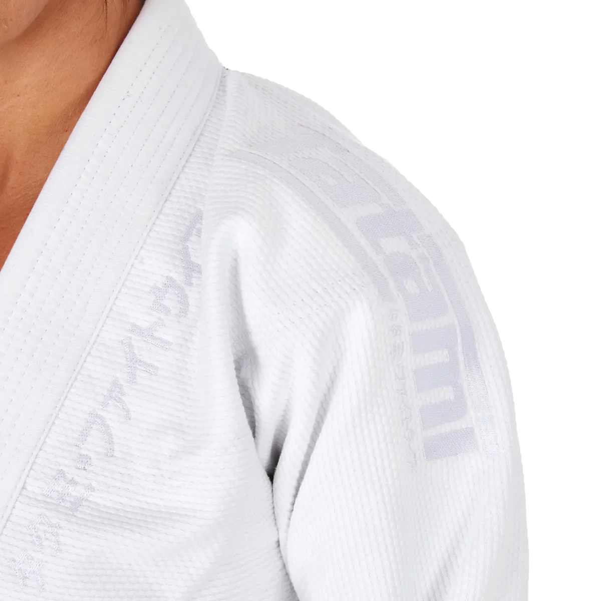 Tatami Fightwear Women's Estilo Black Label BJJ Gi - White/White - Image 6