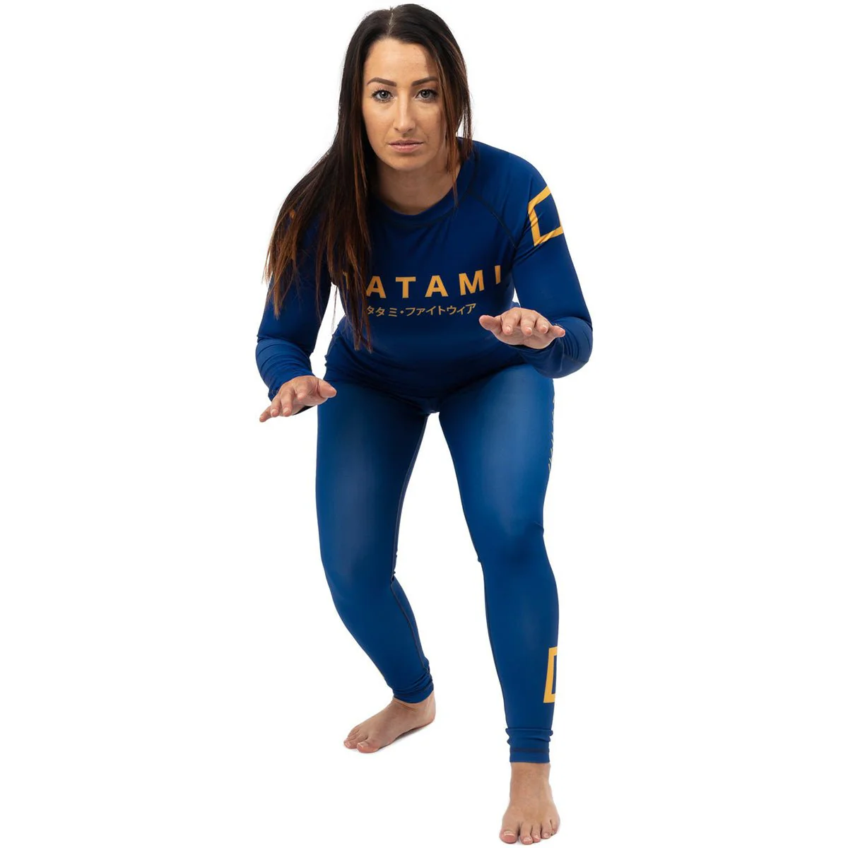 Tatami Fightwear Women's Katakana Long Sleeve Rashguard - Navy - Image 5