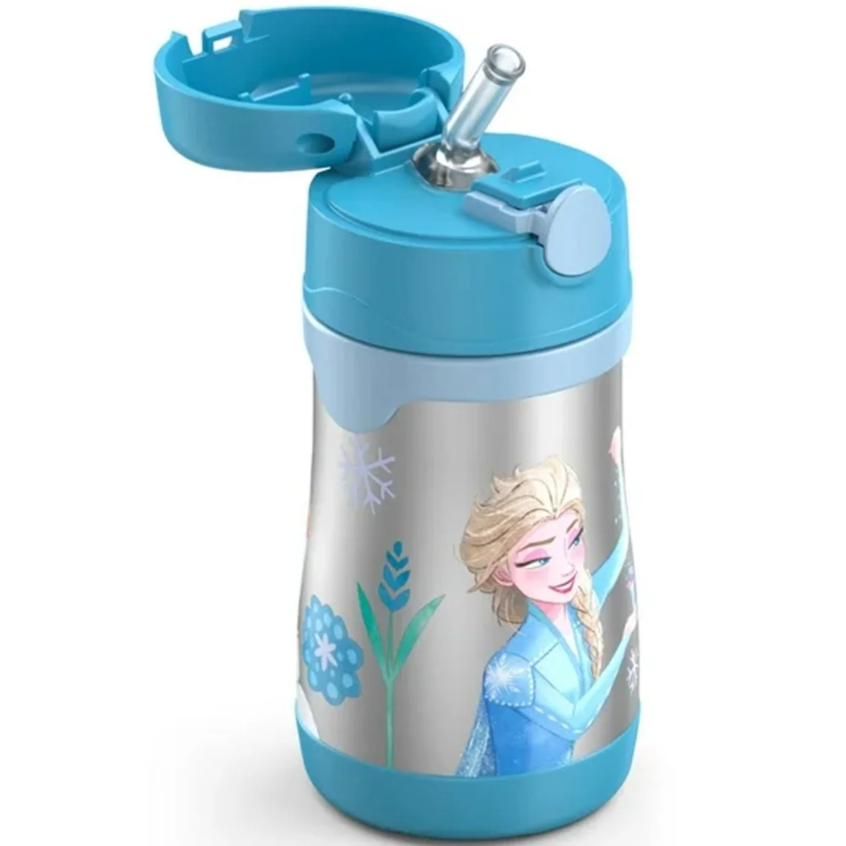 Thermo Kids 10 oz. Foogo Vaccum Insulated Stainless Steel Straw Bottle - Image 11