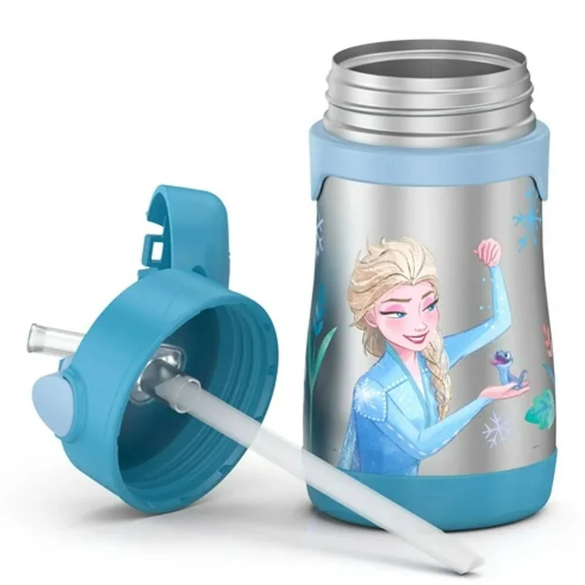 Thermo Kids 10 oz. Foogo Vaccum Insulated Stainless Steel Straw Bottle - Image 12