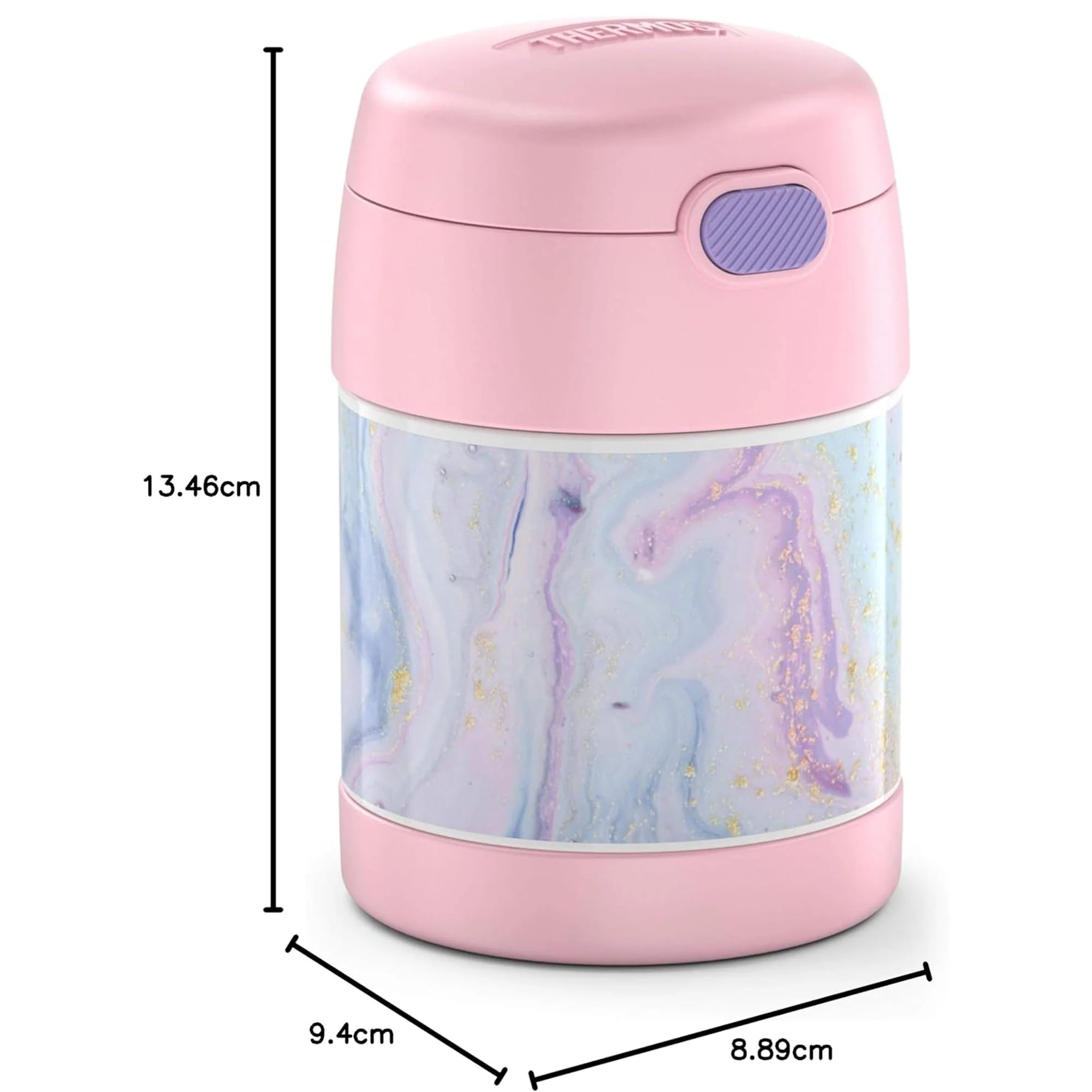 Thermos 10 oz. Kid's Funtainer Vacuum Insulated Stainless Steel Food Jar - Image 116