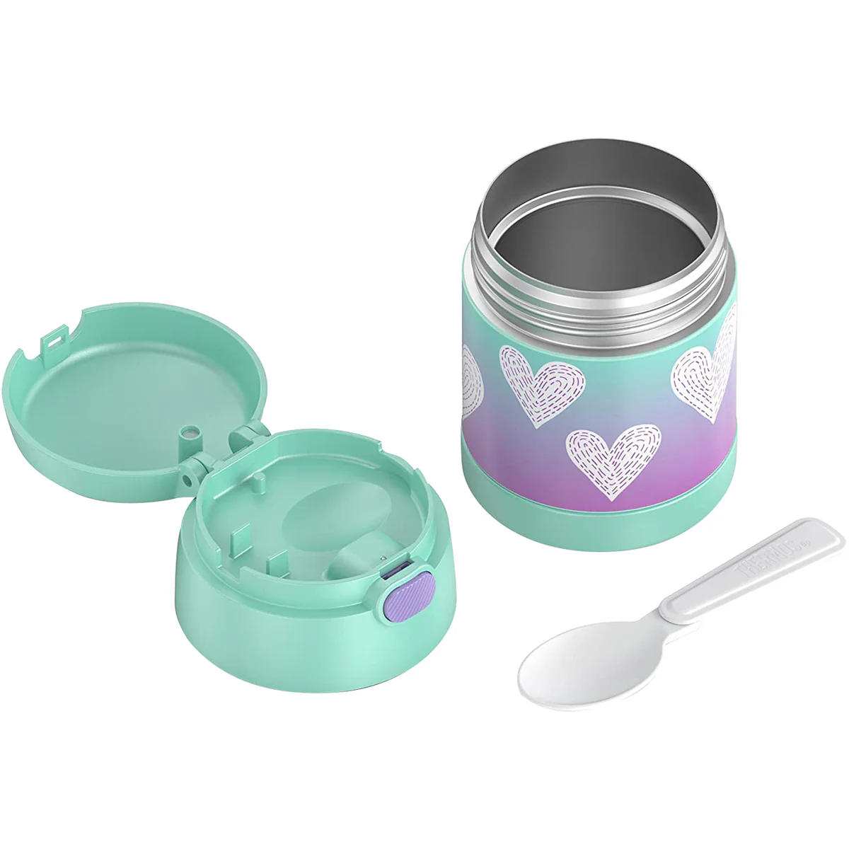 Thermos 10 oz. Kid's Funtainer Vacuum Insulated Stainless Steel Food Jar - Image 94