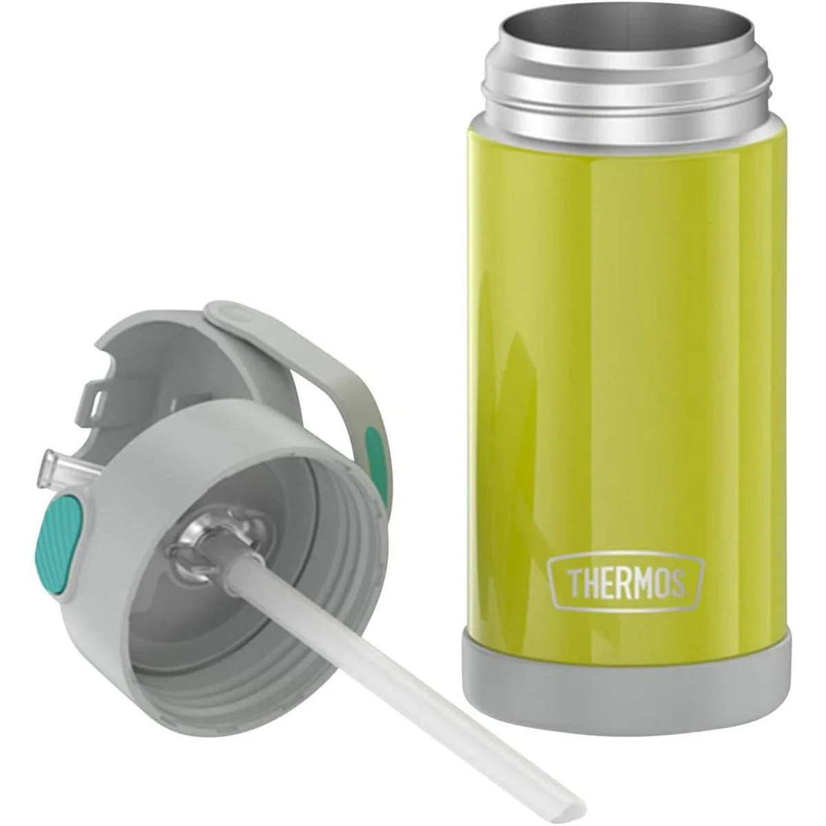 Thermos 12 oz. Kid's Funtainer Insulated Stainless Steel Bottle w/ Bail Handle - Image 14