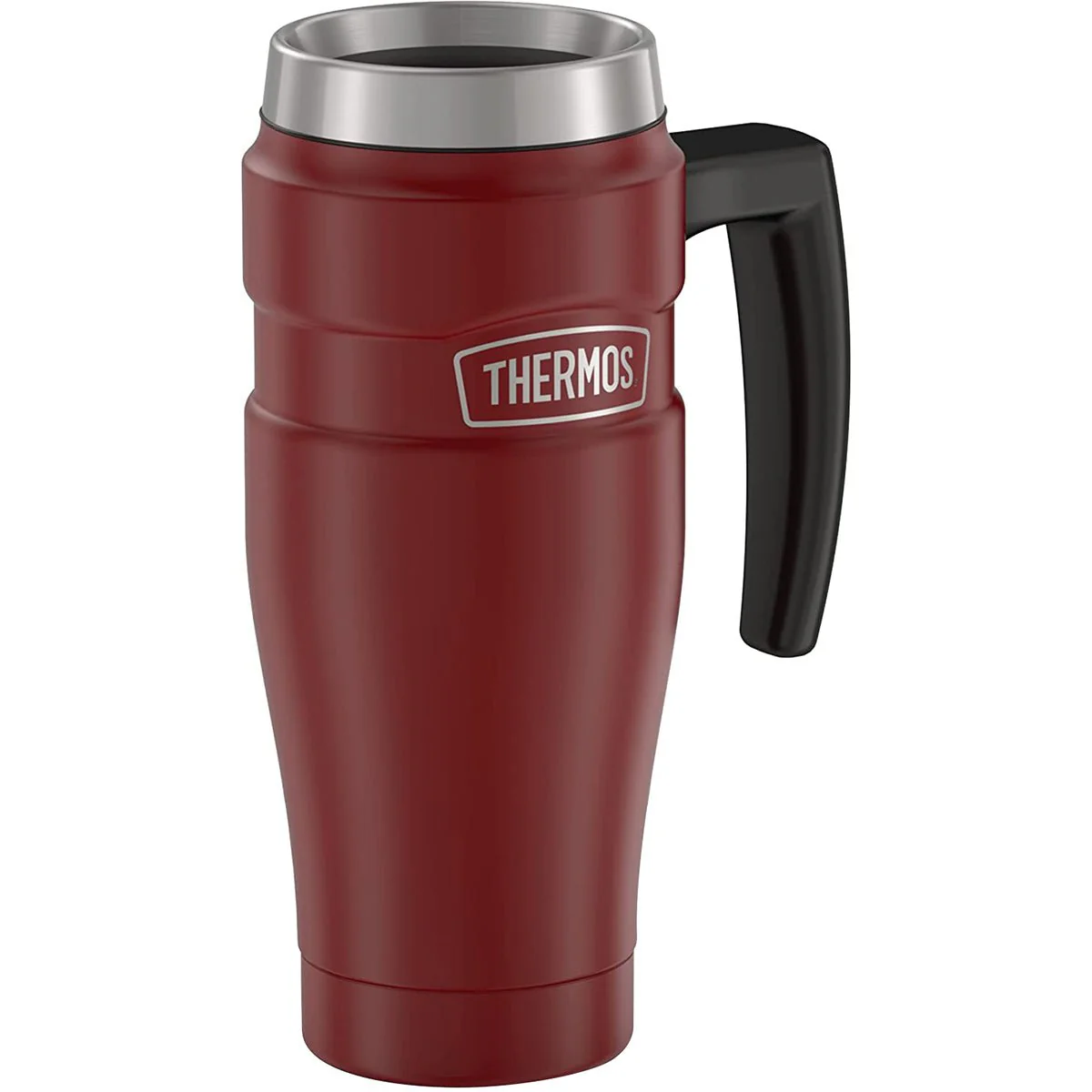 Thermos 16 oz. Stainless King Insulated Stainless Steel Travel Mug with Handle - Image 3