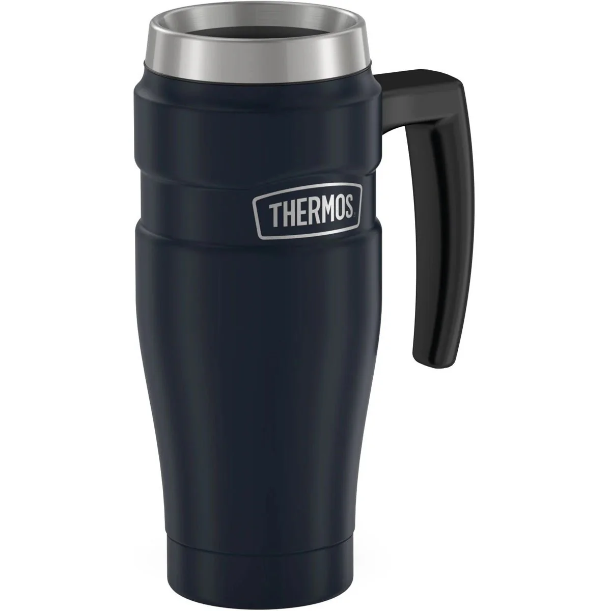 Thermos 16 oz. Stainless King Insulated Stainless Steel Travel Mug with Handle - Image 9